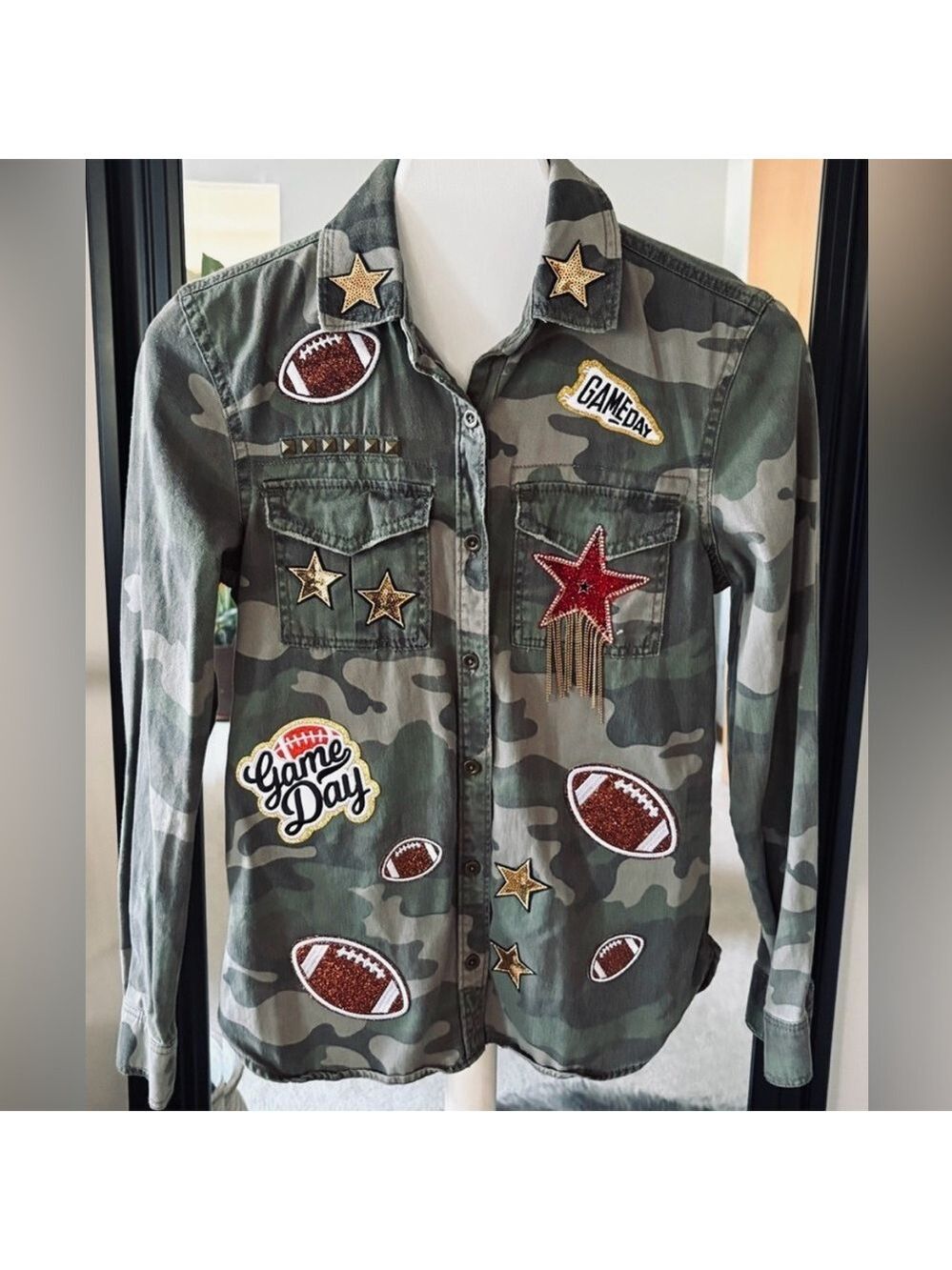 KANSAS CITY CHIEFS Football Camo Game Day Shirt